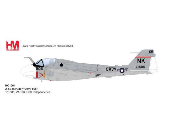 Hobby Master HC1004 | Grumman A-6E Intruder, “ Movie 🍿 " Last Flight of the Intruder”