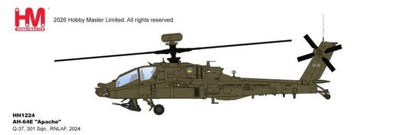 Hobby Master HH1224 | Boeing AH-64E Apache Attack Helicopter