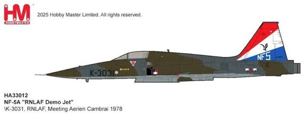Hobby Master HA33012 | Northrop NF-5A Freedom Fighter