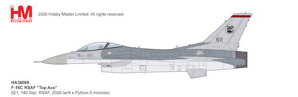 Hobby Master HA38088 | Lockheed F-16C Fighting Falcon