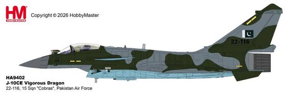 Hobby Master HA9402 | Chengdu J-10C fighter jet