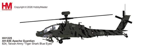 Hobby Master HH1225 | AH-64E Apache Attack Helicopter