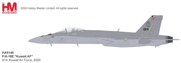 Hobby Master HA5149 | Boeing F/A-18E Kuwait AF 814, Kuwait Air Force, 2026