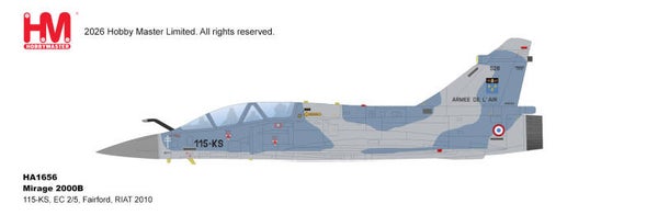 Hobby Master HA1655 | Dassault Mirage 2000B