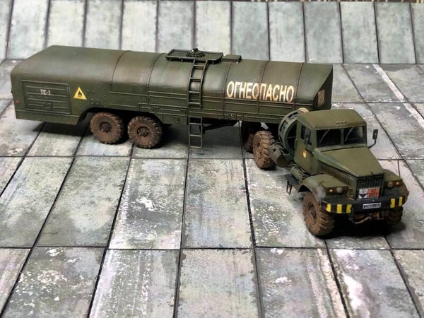 Vietsky Models KAZFUE01 | Soviet KAZ Air Refuel Truck