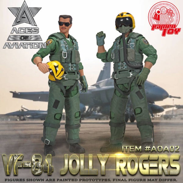 Ramen Toy AOA02 | VF-84 Jolly Rogers Aces of Aviation