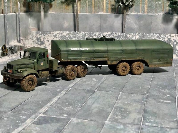 Vietsky Models KAZFUE02 | Ukrainian KAZ Air Refuel Truck