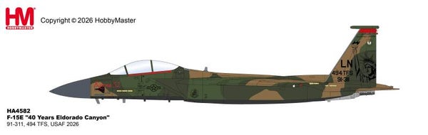 Hobby Master HA4582 | McDonnell Douglas F-15E Strike Eagle