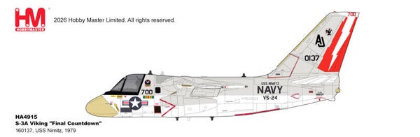Hobby Master HA4915 | Lockheed S-3A Viking