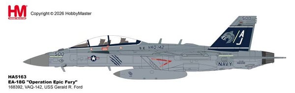 Hobby Master HA5163 | Boeing EA-18G Prowler