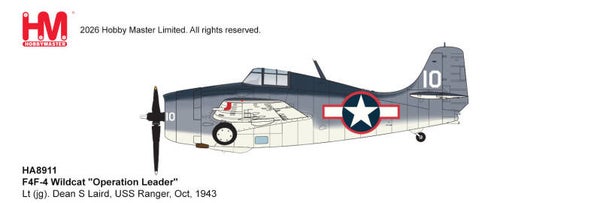 Hobby Master HA8911 | Grumman F4F-4 Wildcat