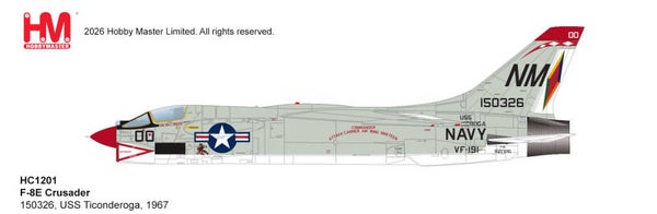 Hobby Master HC1201 | Vought F-8E Crusader