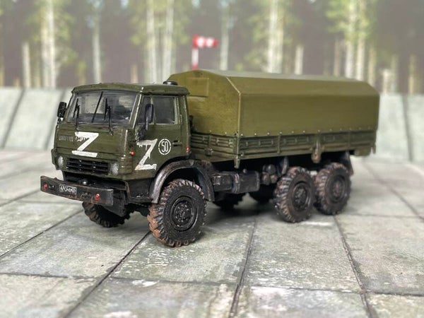 Legion Models Code 3 | Kamaz 43101, Troop Transport Truck