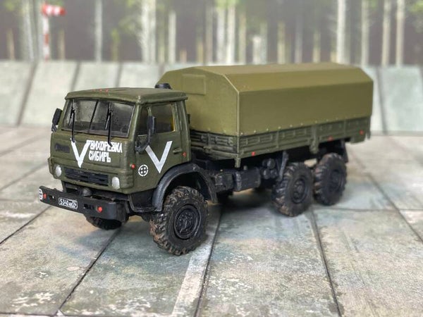 Legion Models Code 3.1 | Kamaz 43101, Troop Transport Truck