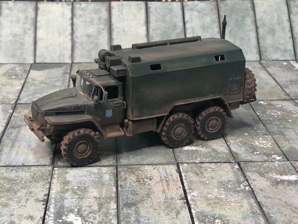 1/72 Universal Models COMVEC01 | Ural 4320 Ukrainian Commando Truck for P-18 Radar (6x6)