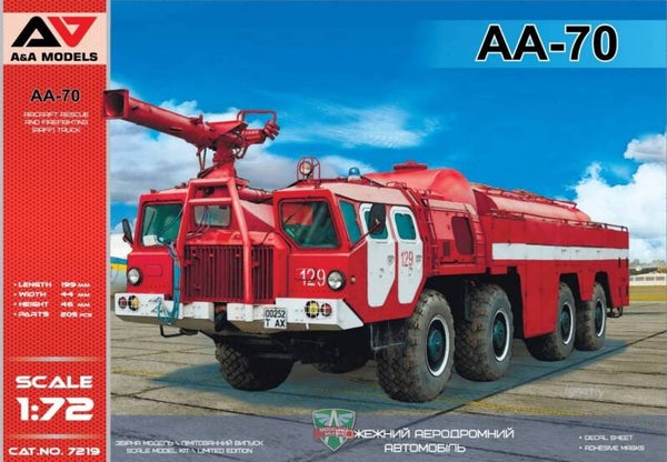 A&A Models AA7219 | AA-70 Aircraft Rescue and Firefighting ( ARFF) Truck