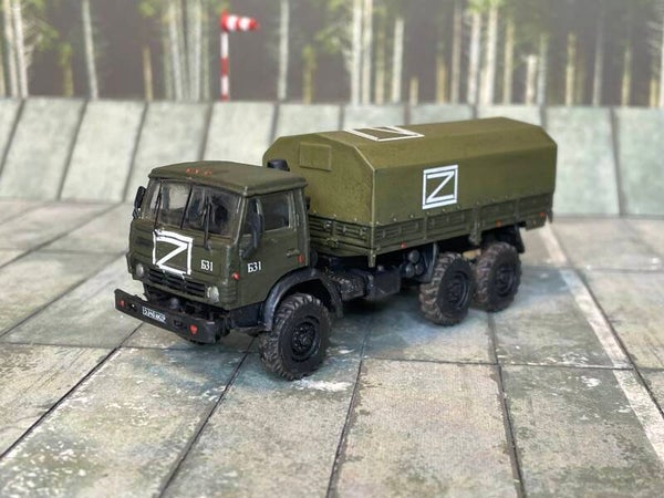 Legion Models Code 3.2 | 🇷🇺 Kamaz 43101, Troop Transport Truck