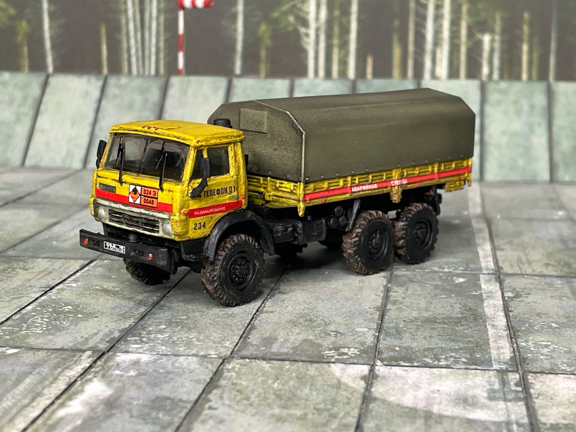 Legion Models Code 3.3 |  🇷🇺 Kamaz 43101 Emergency Unit Truck