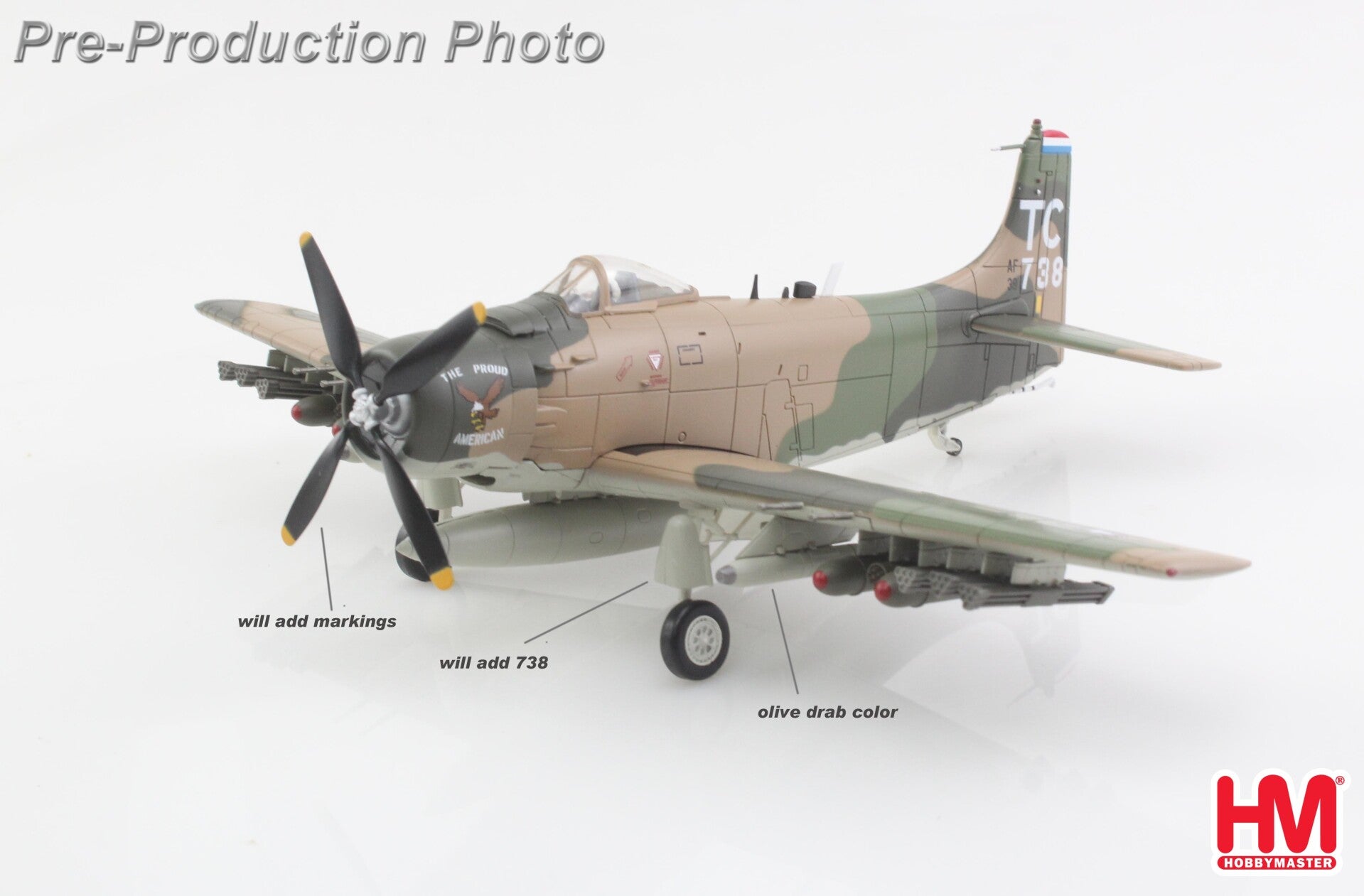 Hobby Master HA2922 | Douglas A-1H Skyraider