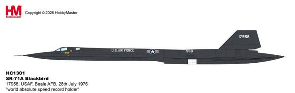 Hobby Master HC1301 | Lockheed SR-71A Blackbird