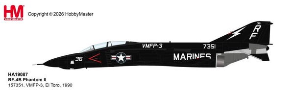 Hobby Master HA19087 | McDonnell Douglas RF-4B Phantom II