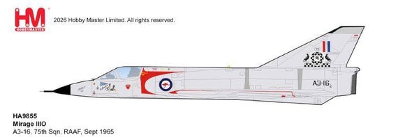 Hobby Master HA9855 | Dassault Mirage IIIO