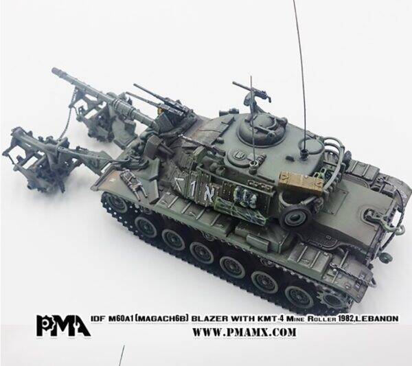Precision Model Art P0336 | IDF M60A1 (Magach6B) Blazer with KMT-4 Mine Roller