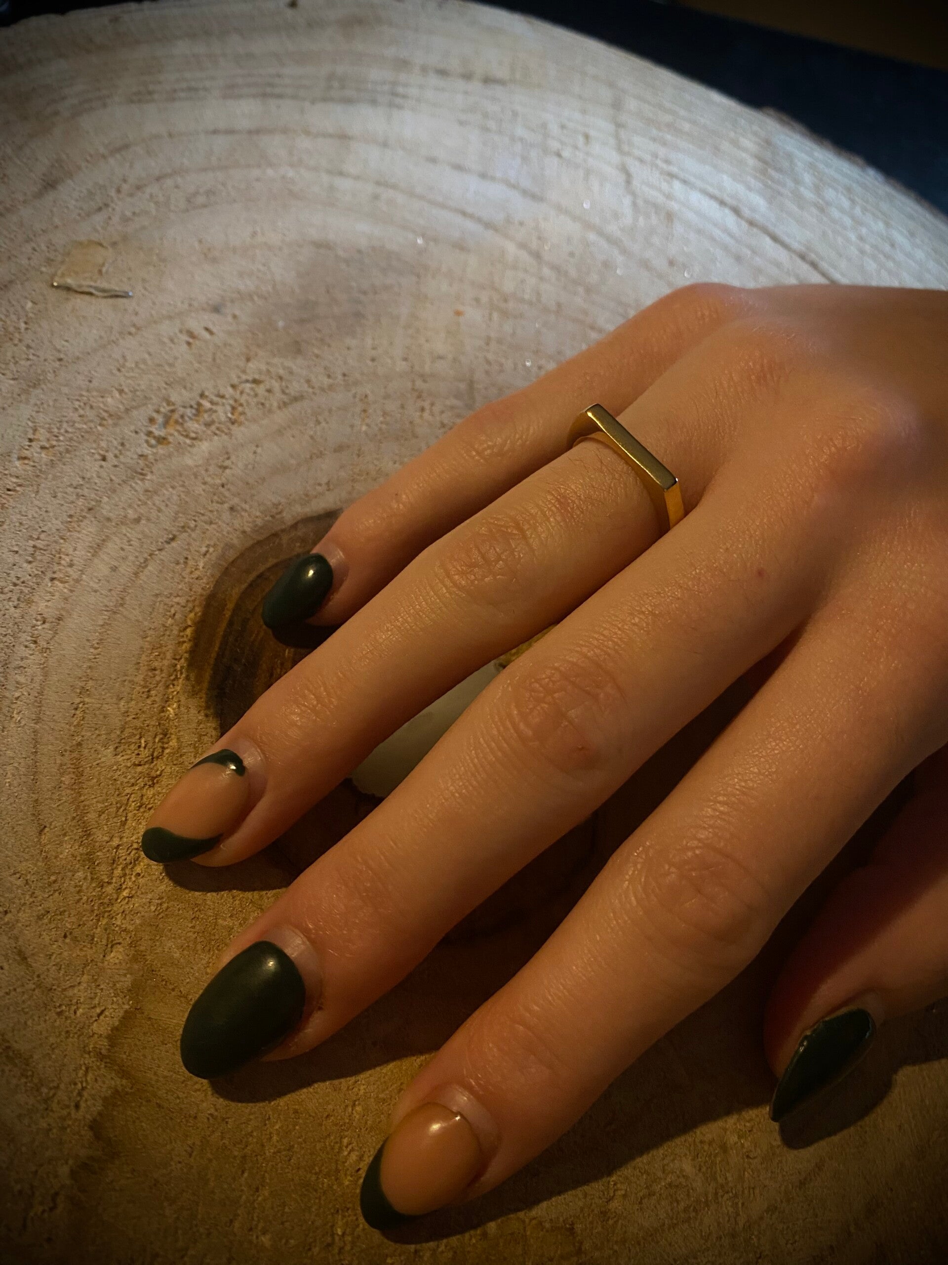 Ring van stainless steel