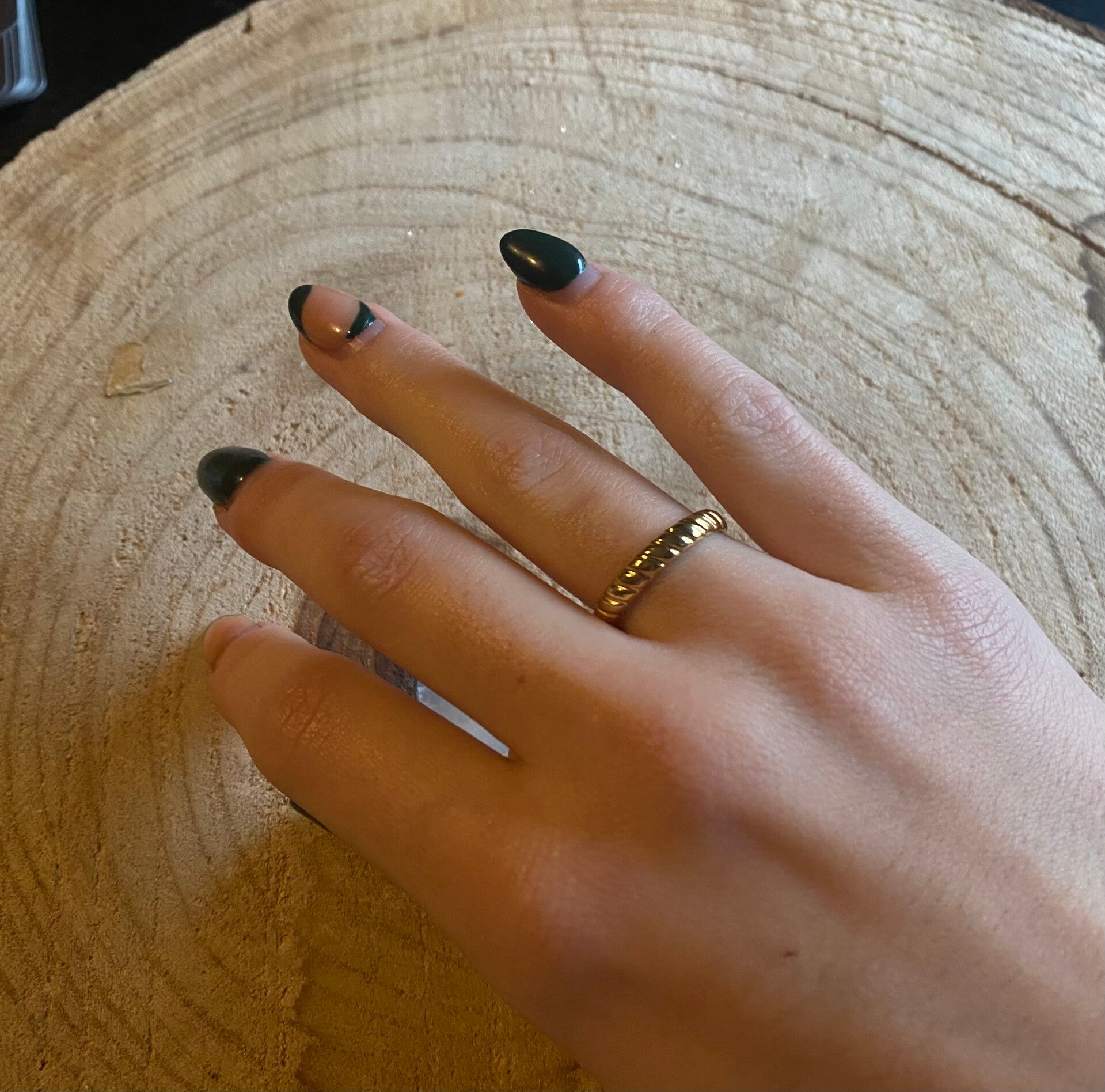 Ring van stainless steel