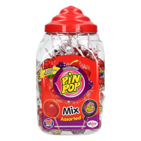 Aldor Pin Pop 100PC Surtido