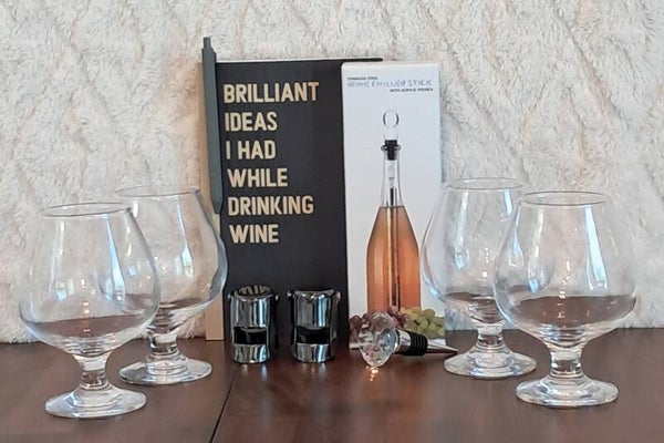 Wine glass box
