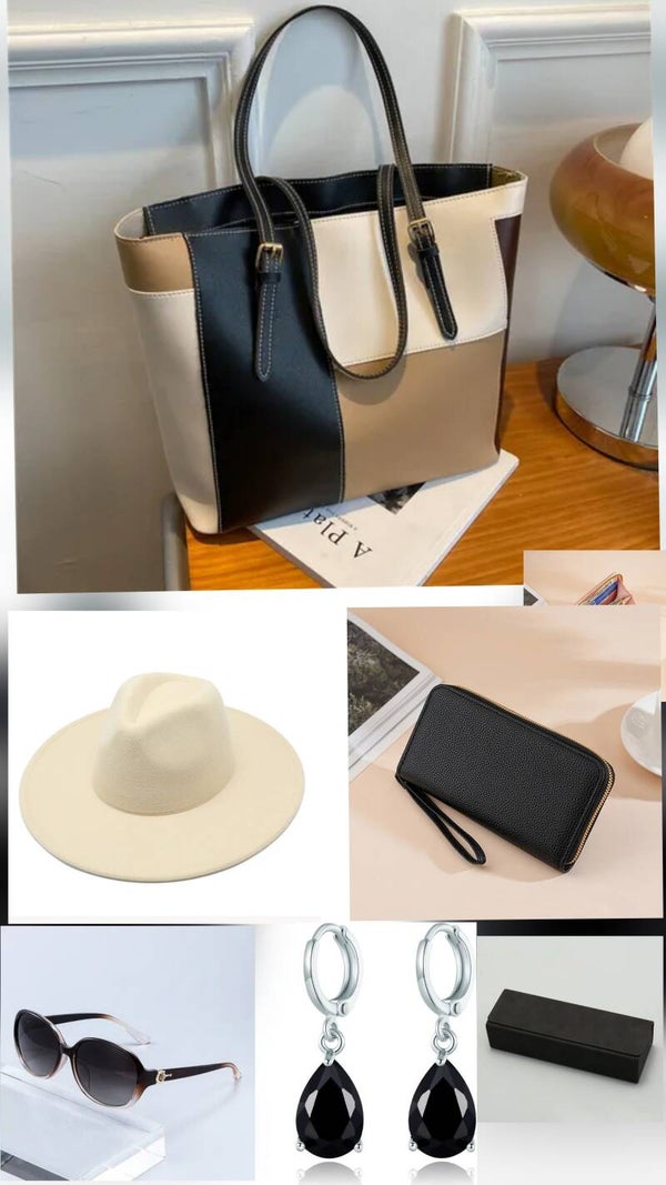 Fancy tote and wallet box