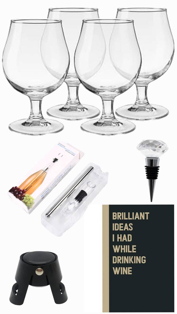 The Brilliant Ideas Wine Glass Box