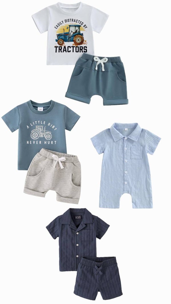 The 6-12 Month Baby Boy Summer Clothing Box