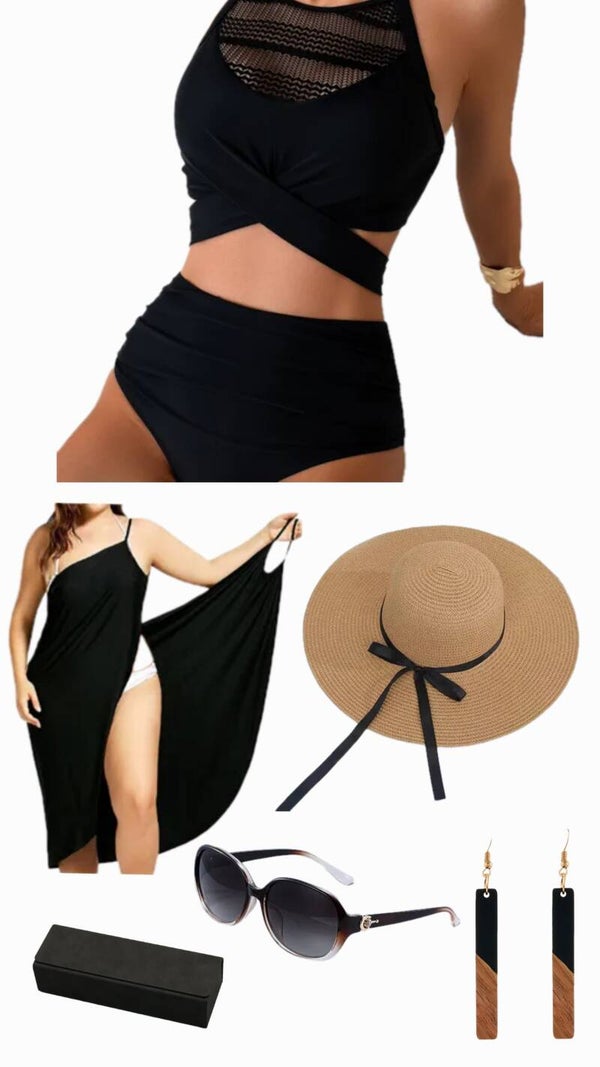 2-Piece Women's XL Swimsuit Box