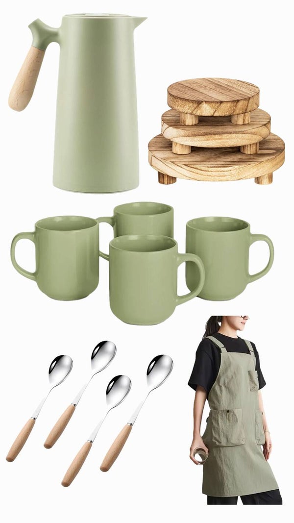The Green Hot Beverage Serving Box