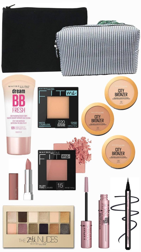 Neutral Cosmetics & Makeup Bag Box
