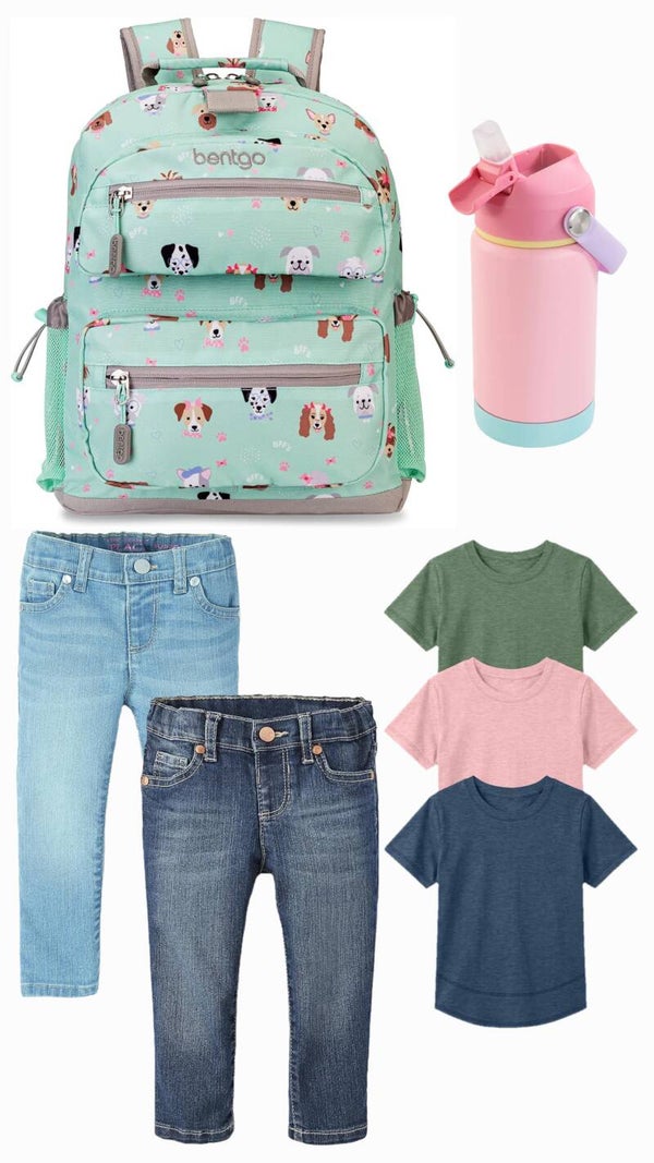 Girl's 5T Backpack & Outfit Box