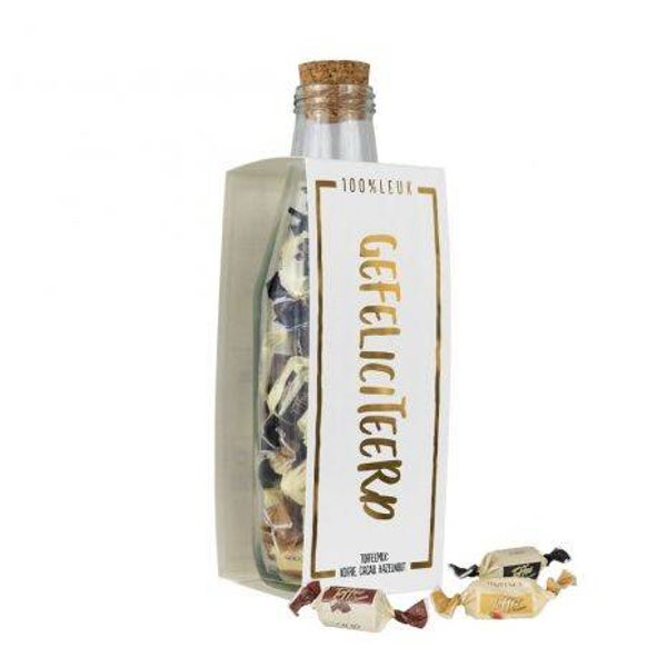 Momenten fles - Gefeliciteerd