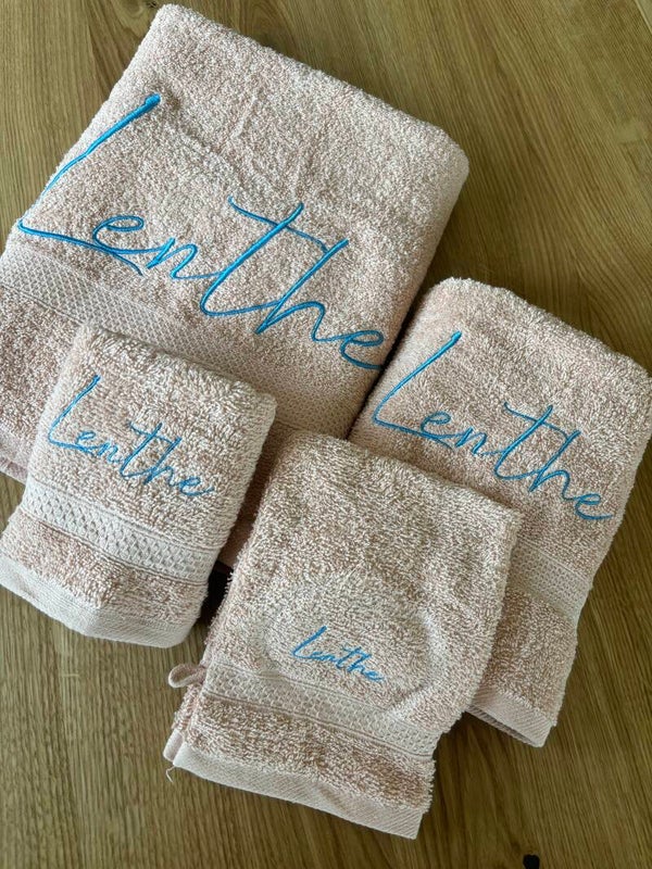 Handdoekenset met naam