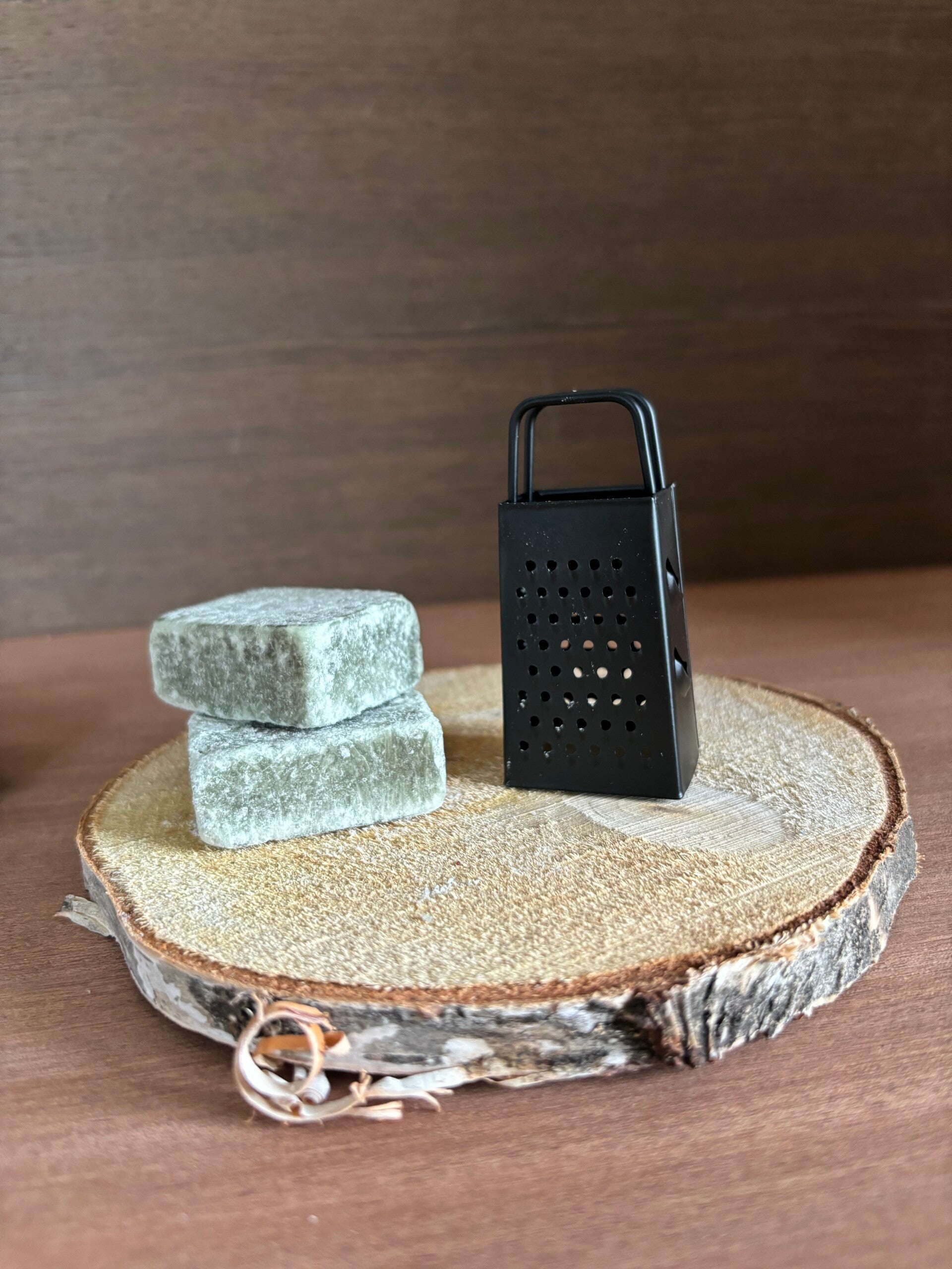 Amberblokje met rasp