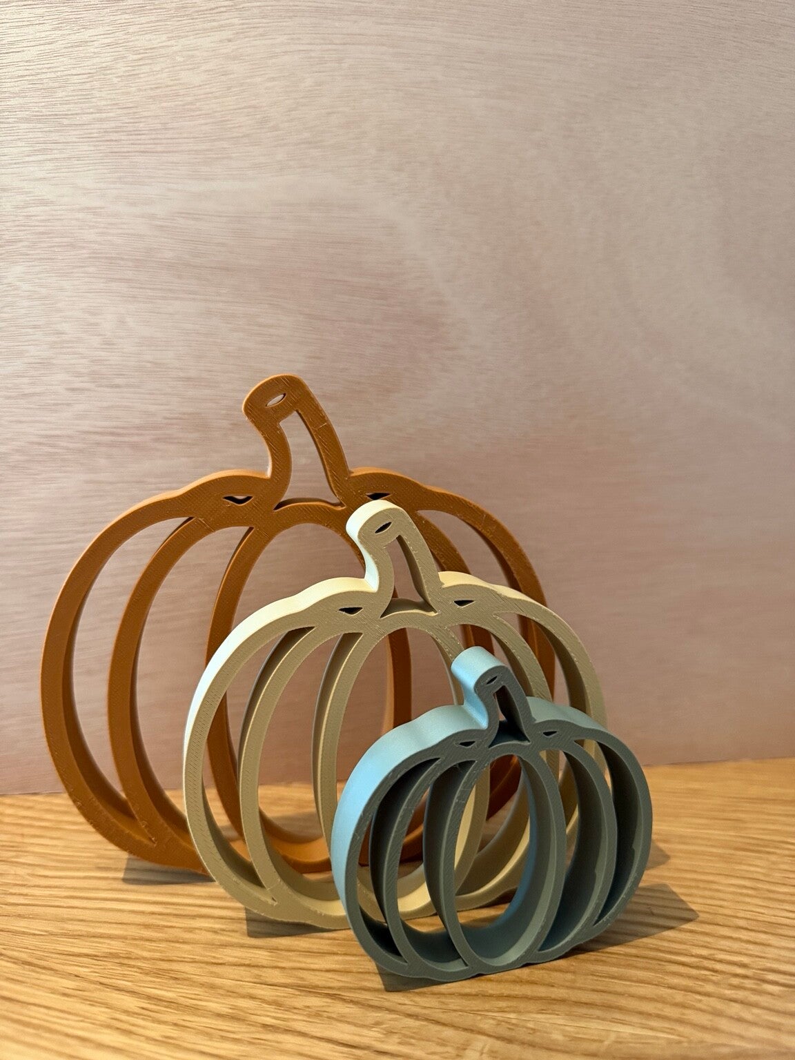 Pompoenen set van 3