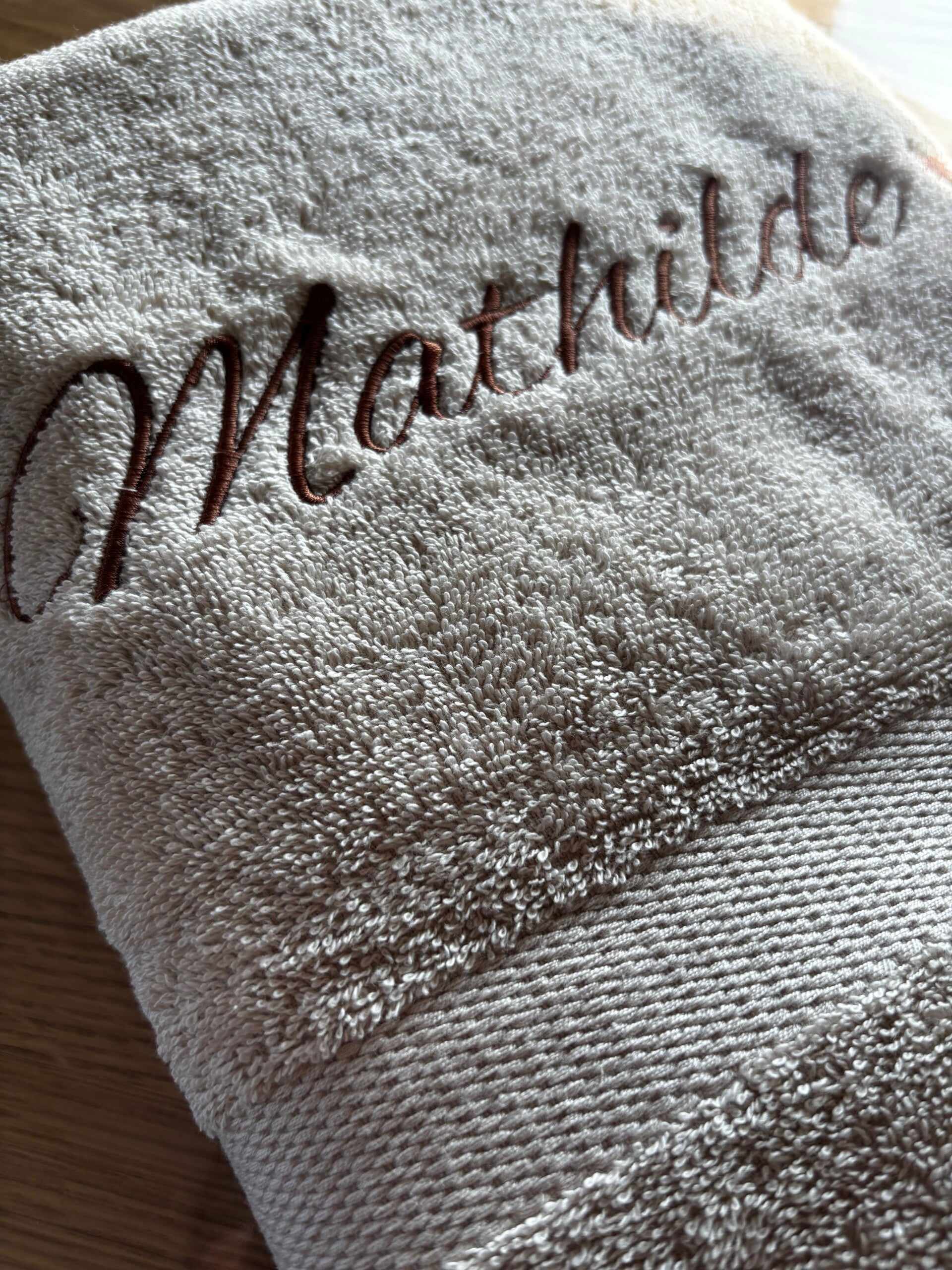 Badhanddoek met naam