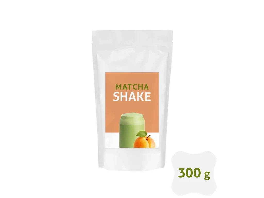 Biologische Matcha Shake Abrikoos, 300g