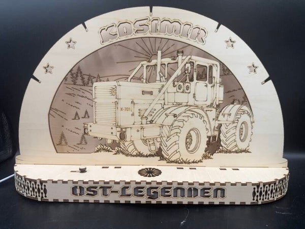 Lichtbogen Landwirtschaft DDR Traktor K700