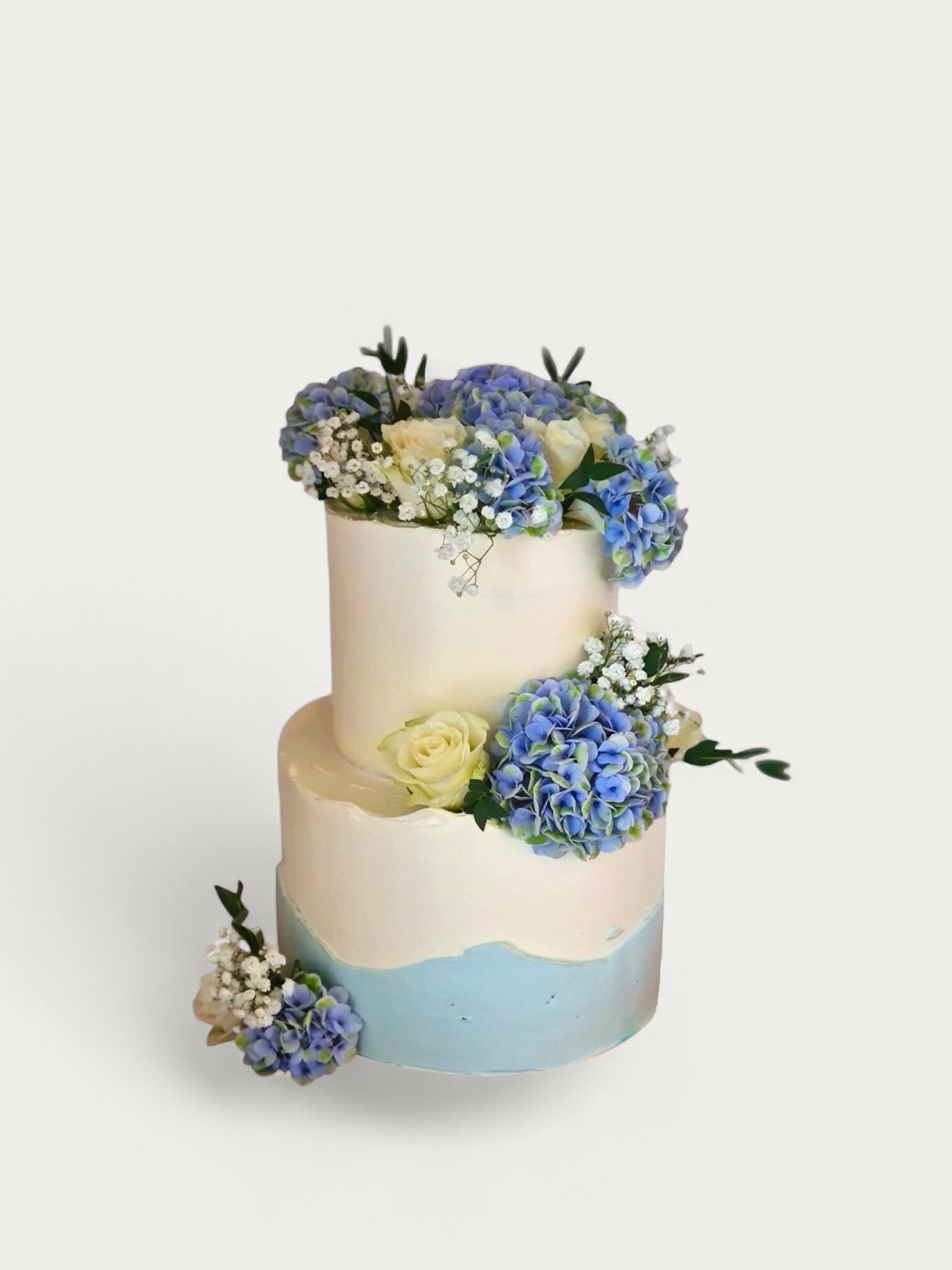 Blue Bloom Cake