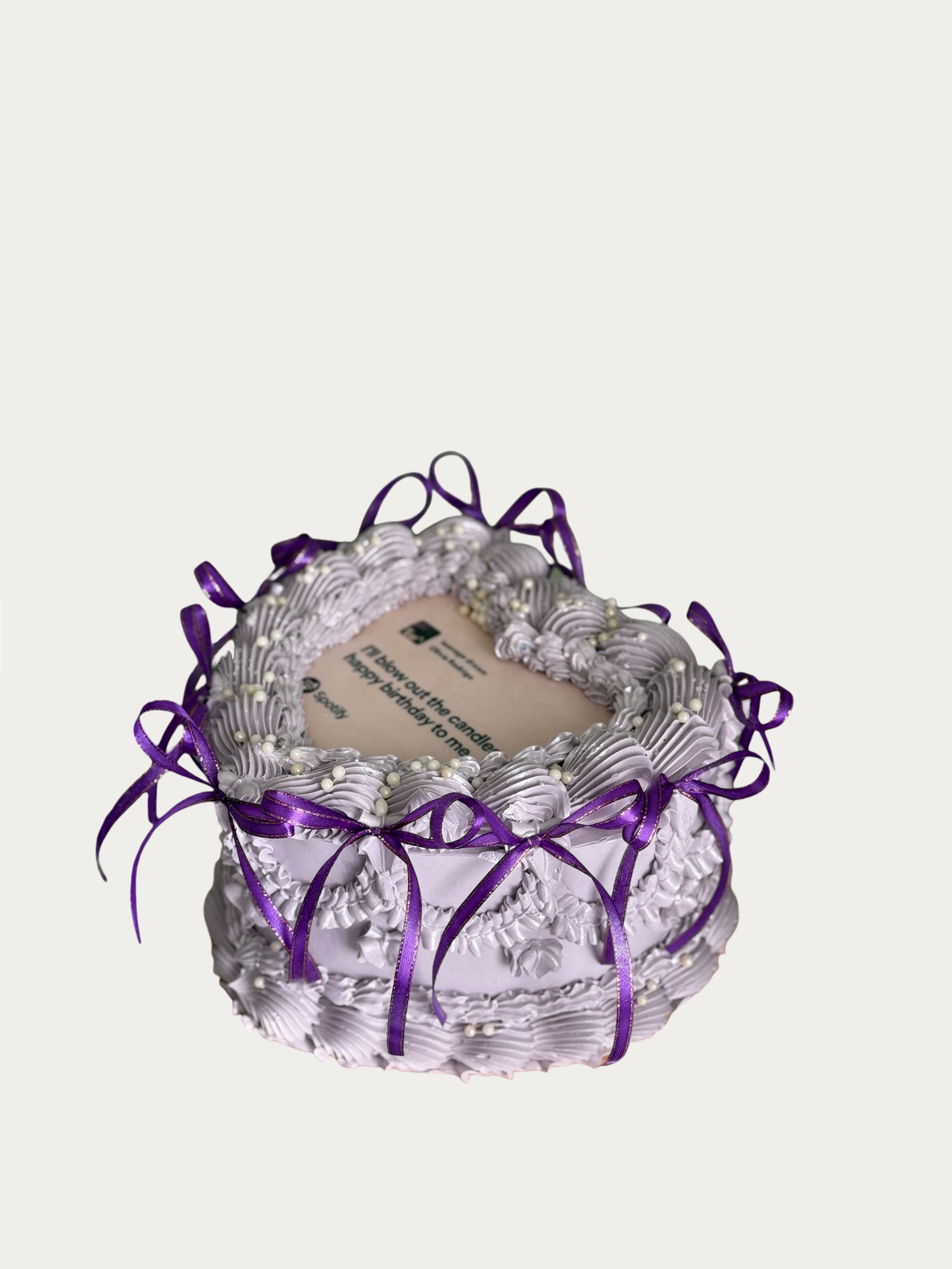 Purple Vintage Cake
