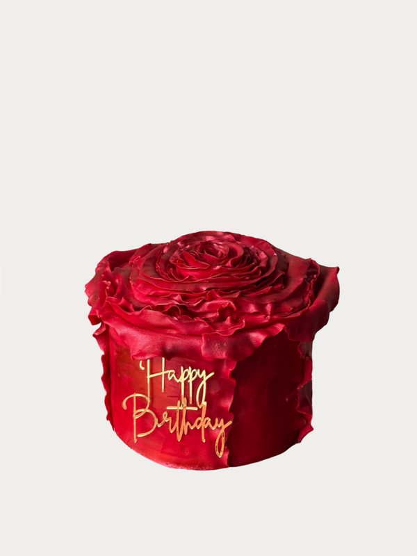 Red Glamour Cake