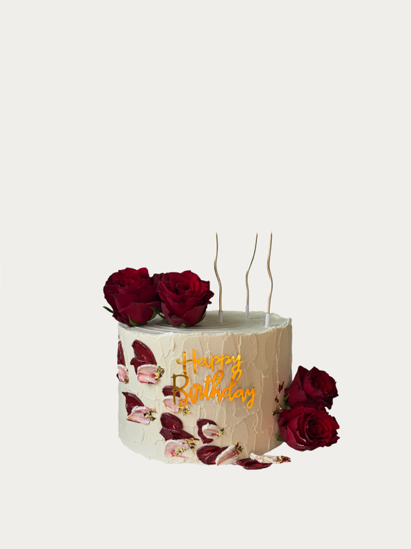 Velvet Rose Cake