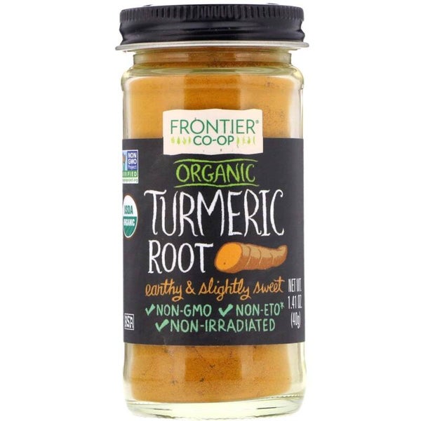 Frontier Herb Turmeric Root - Organic - Ground - 1.41 oz Brand: FRONTIER